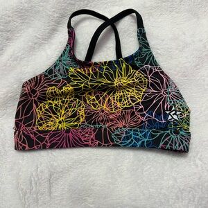 Girls Small Rebel Athletic Sports Bra